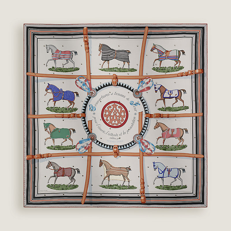 Couvertures et Tenues de Jour Exceptional scarf 90 | Hermès USA